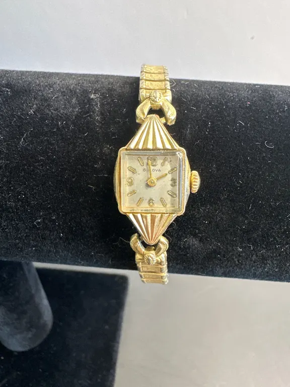 Bulova Ladies' Gold-Tone Watch, Mid-Century, Unauthenticated