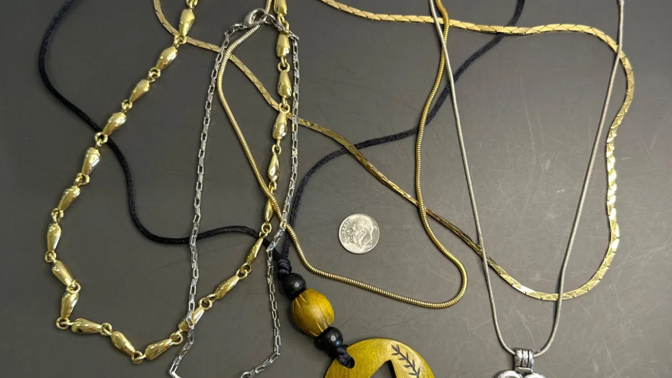 Metal Necklaces, Multi-Style Designs