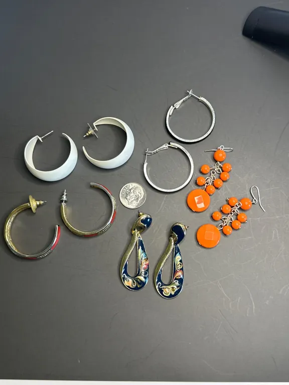 Fashion Earrings, Including Hoop and Drop Styles