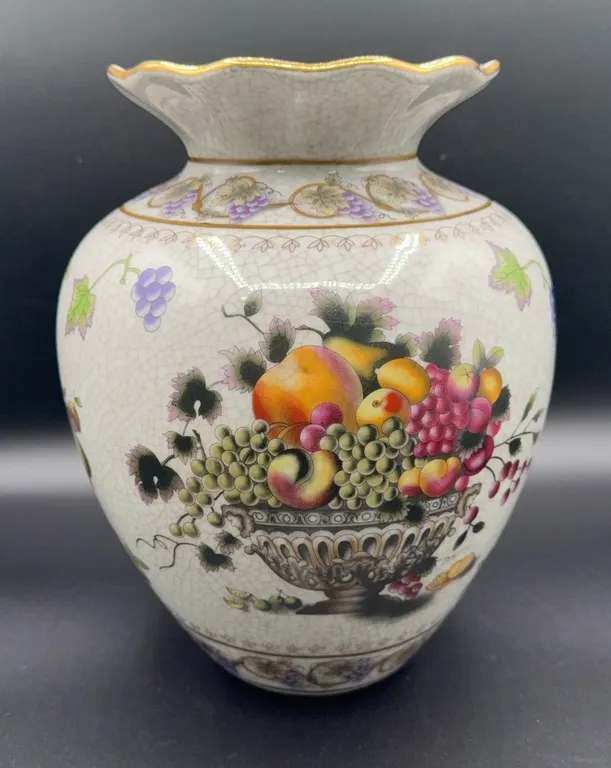 Large Vintage Porcelain Vase