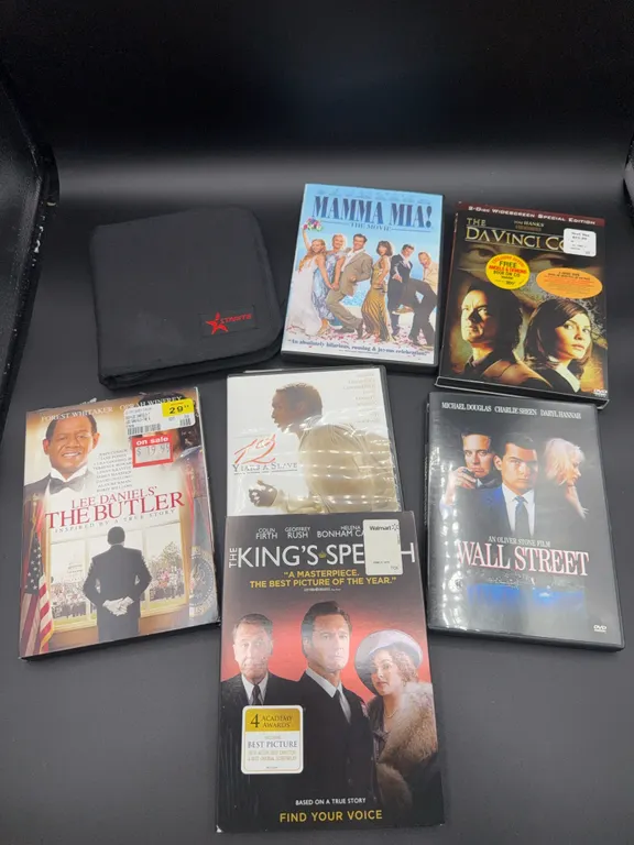 Box Lot DVDs & Case