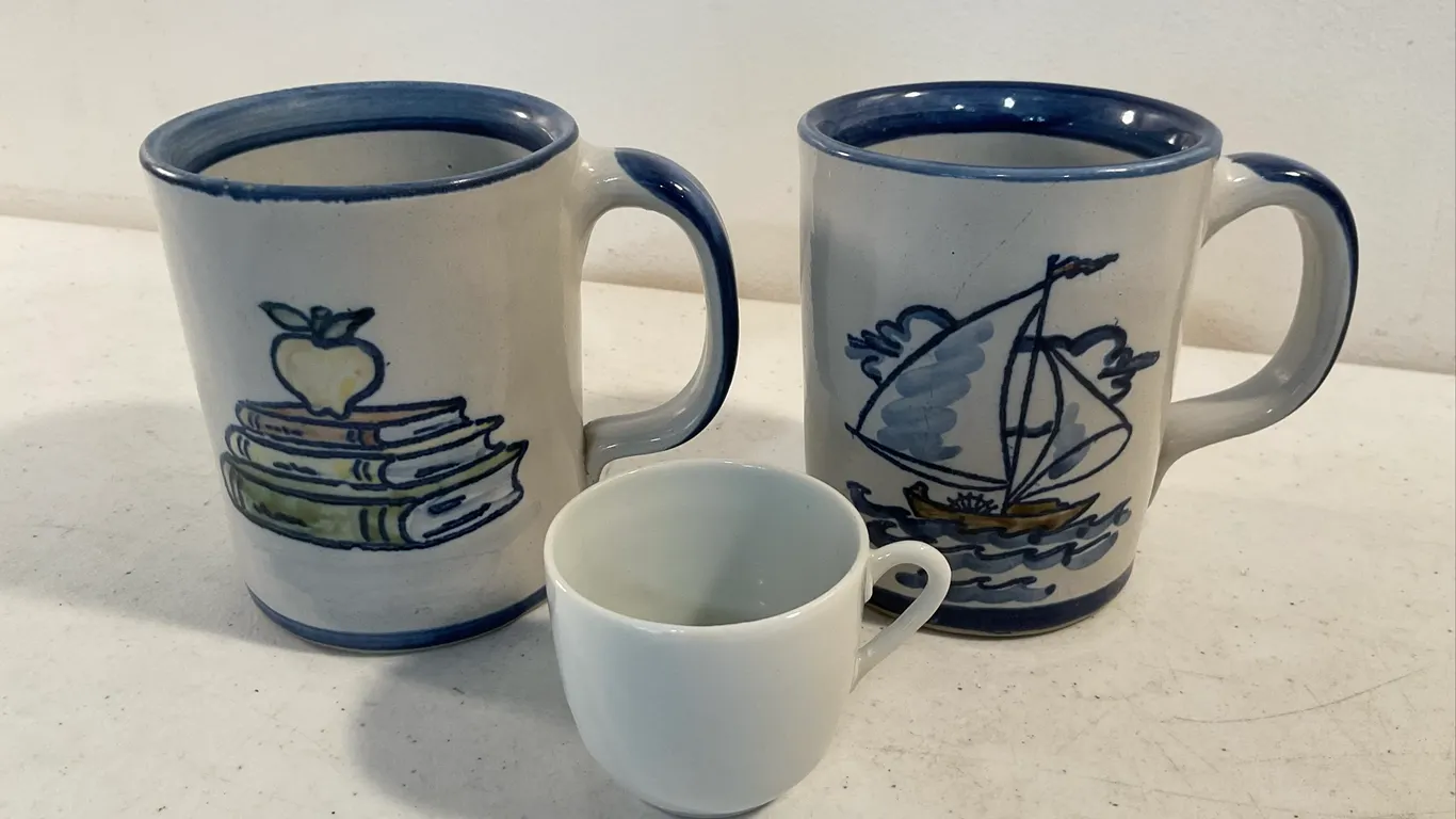 Assorted Ceramic Mugs & Cup
