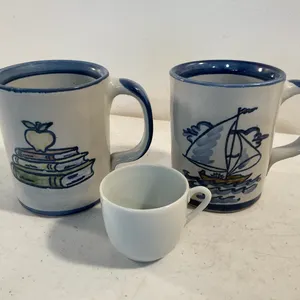Assorted Ceramic Mugs & Cup