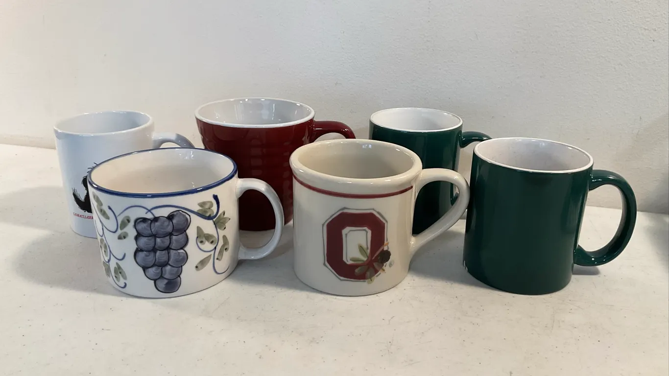 Assorted Coffee Mugs – Ohio State, Hartstone & More