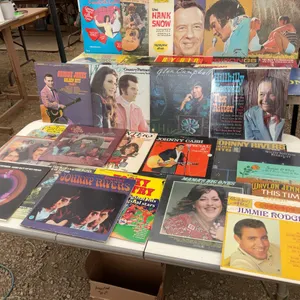 Quantity of long play records by various artists ￼