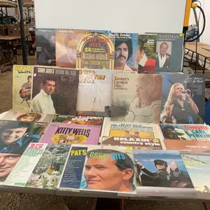Quantity of long play records by various artists ￼