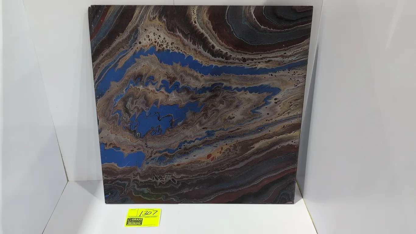 24"x24" Abstract acrylic art