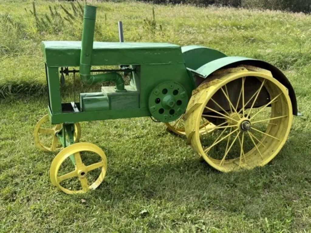 John Deere (JD) "D" Replica Lawn Ornament