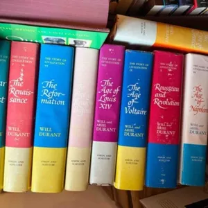 Box of Will Durant books