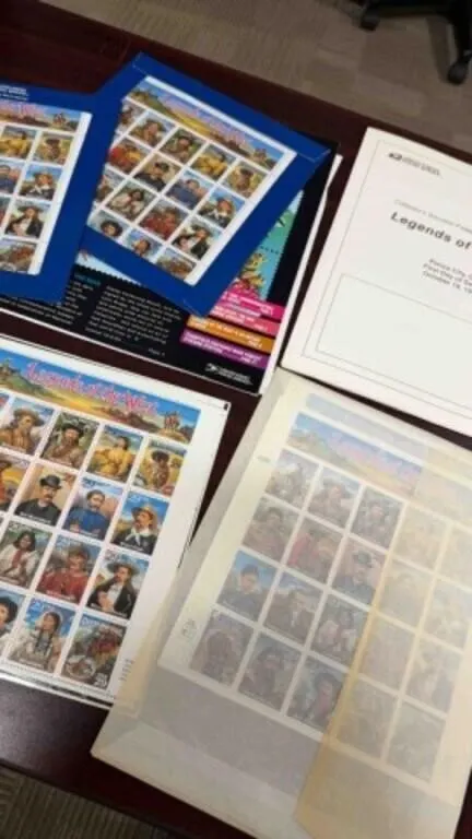 Legends of the West Stamp 1994