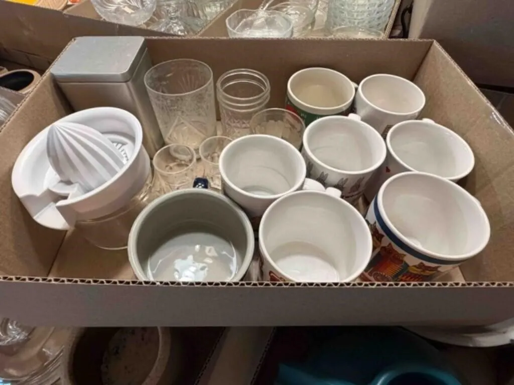 Coffee Mugs, Juicer, Glassware