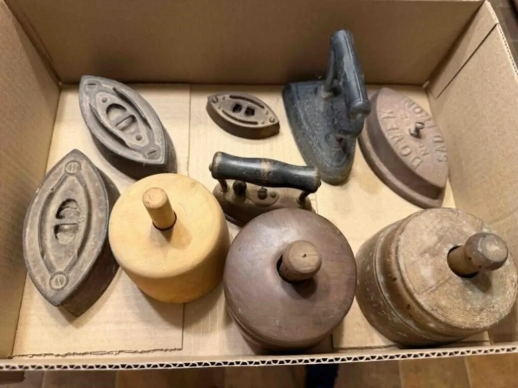 Vintage Butter Press/Irons