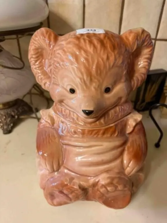 Bear Cookie Jar - 10"