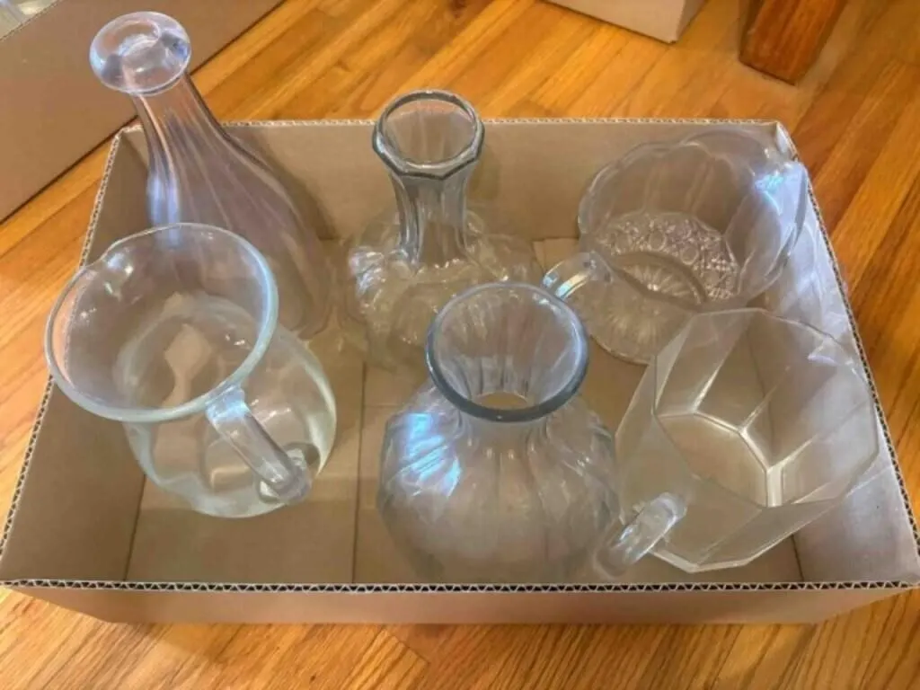 Clear Glass Pitcher