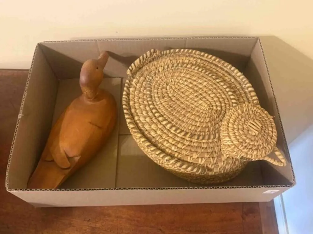 Wood Duck/ Duck Basket