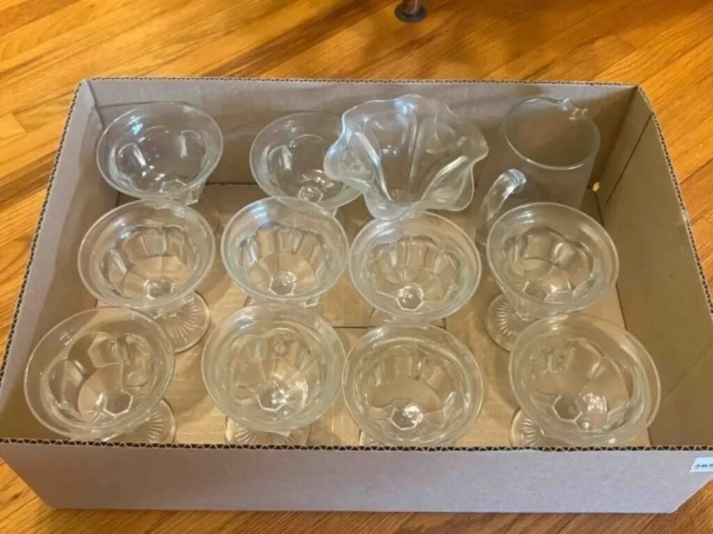 Clear Glass Stem Ware