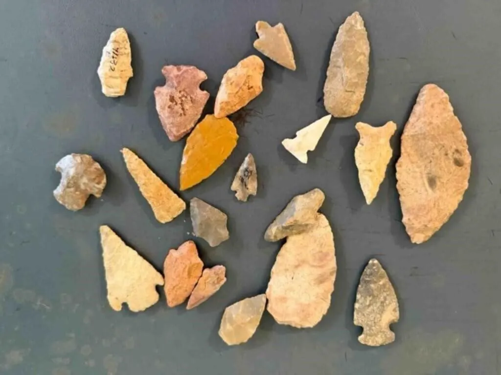 Native American arrowheads