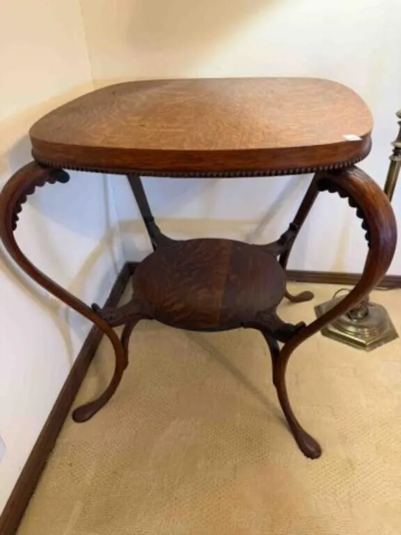 Antique Oak Parlor or Center table