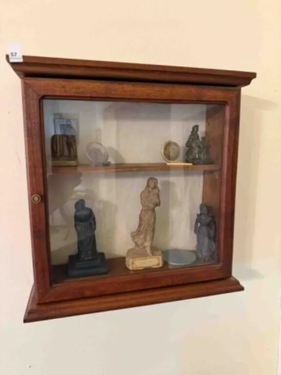 wall mount shadow box pioneer woman statures;