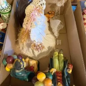 Box of misc. figurines