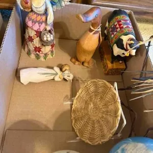 Box of misc. figurines