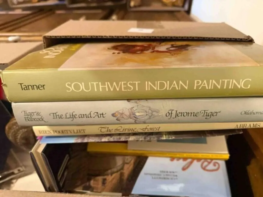 Box of books, see pictures