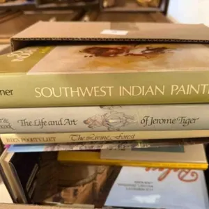 Box of books, see pictures