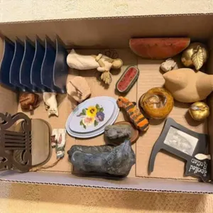 Box of misc. figurines, etc