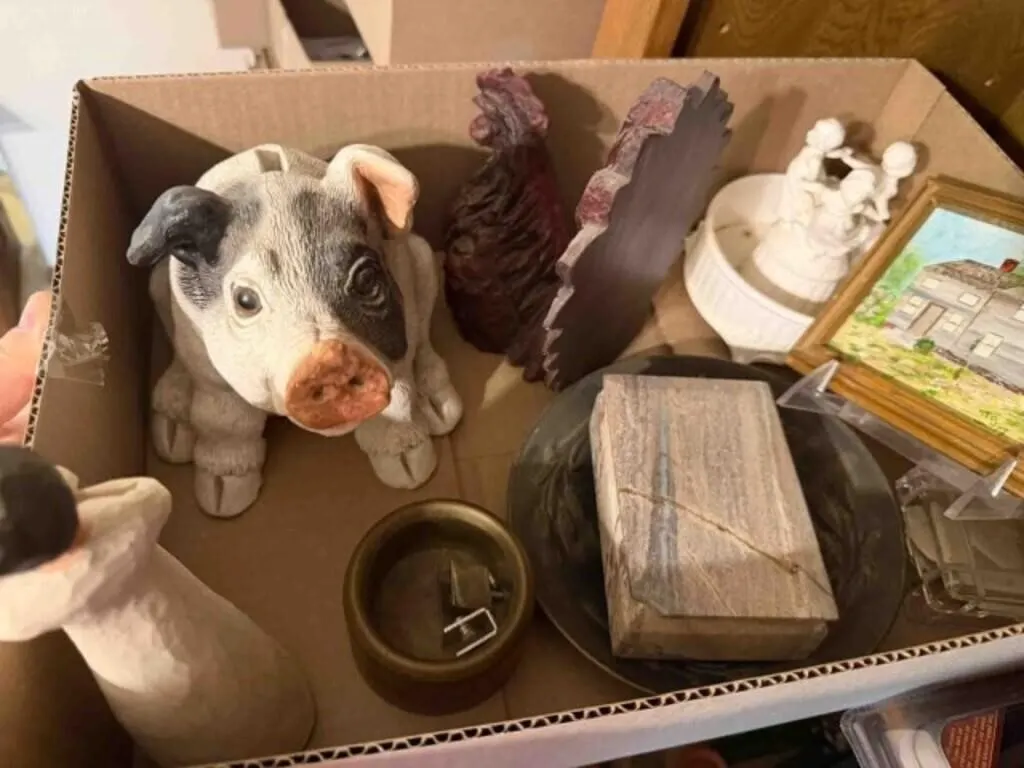 Box of misc. figurines