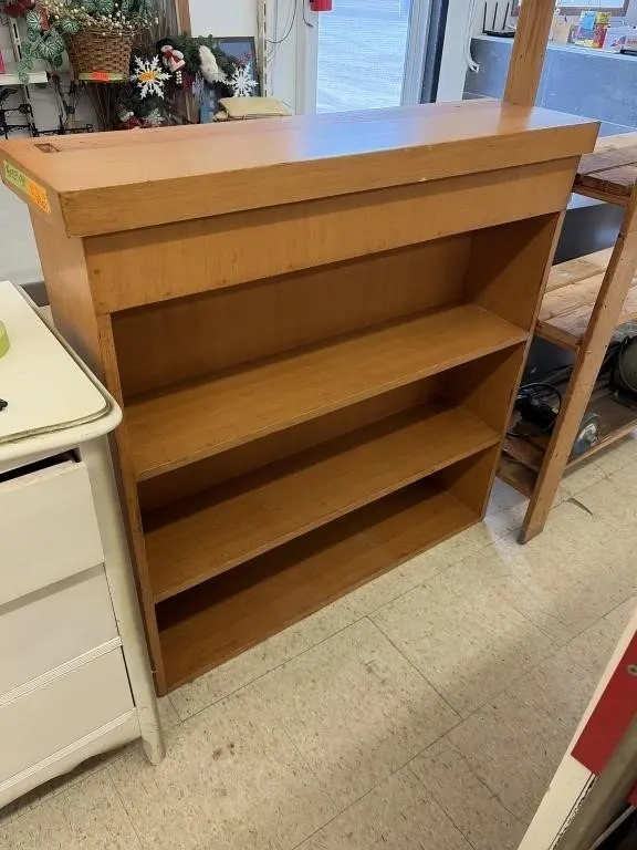 Wooden Book Shelf