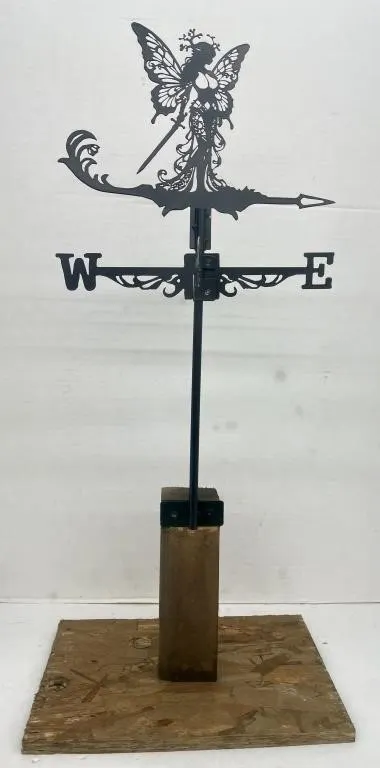 Decorative fairy weathervane. Approx. 24���