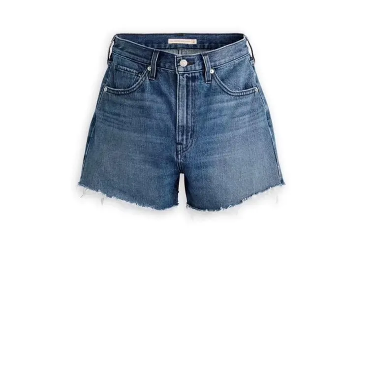 Levis High-Waisted Denim Mom Shorts Size 31