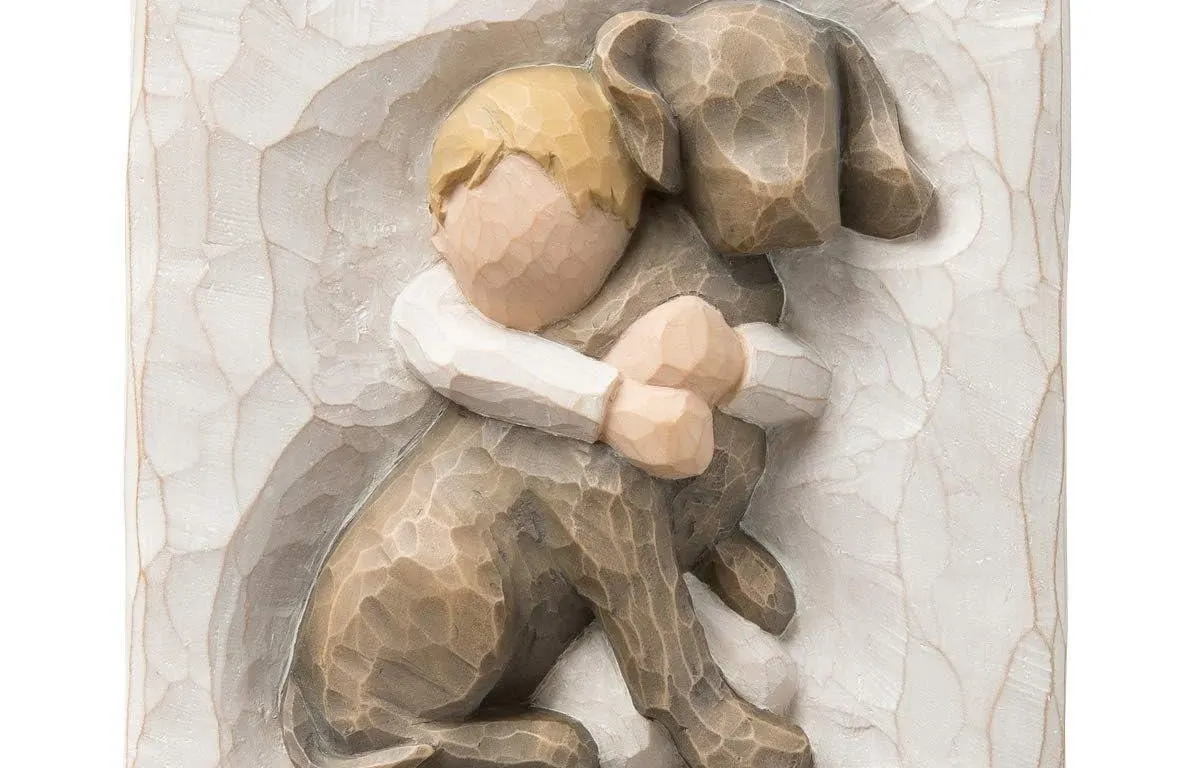 Willow Tree Tree Hug Plaque 5W Bas-Relief