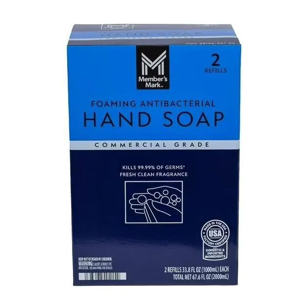 Antibacterial Foaming Hand Soap 67.6 fl oz 2pk