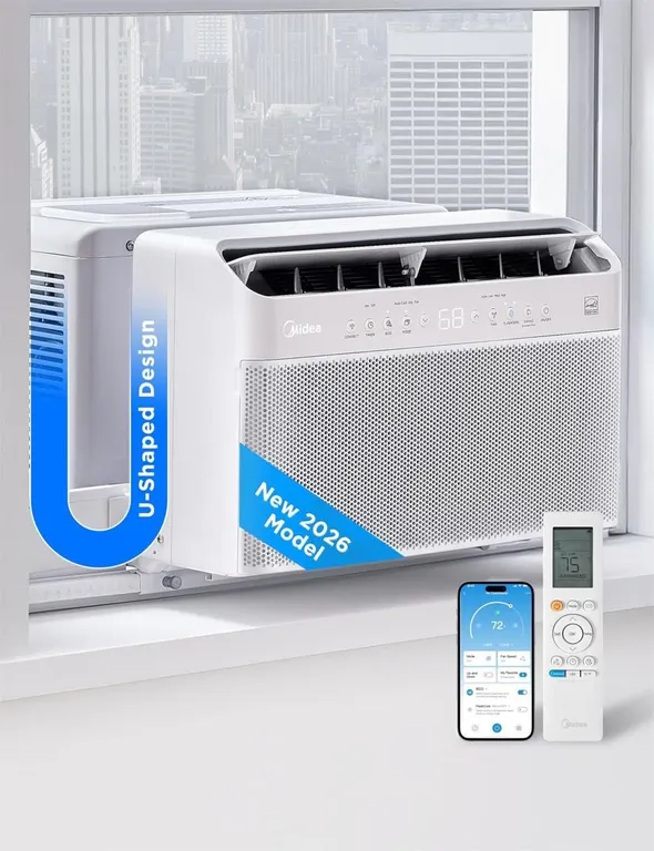 Midea 10000 BTU U-Shaped Window Air Conditioner