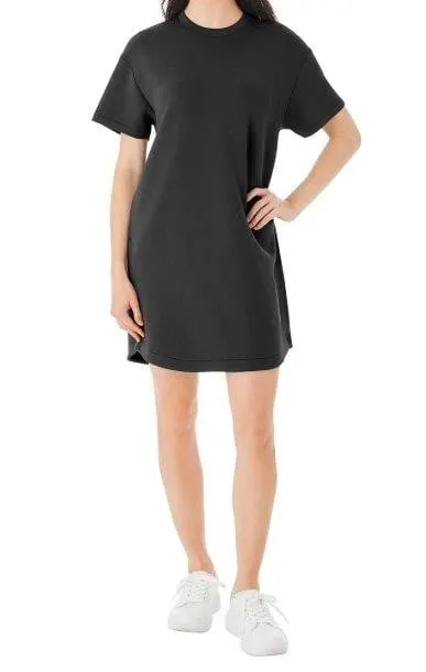 Womens Short Sleeve Sandwash Dress XL