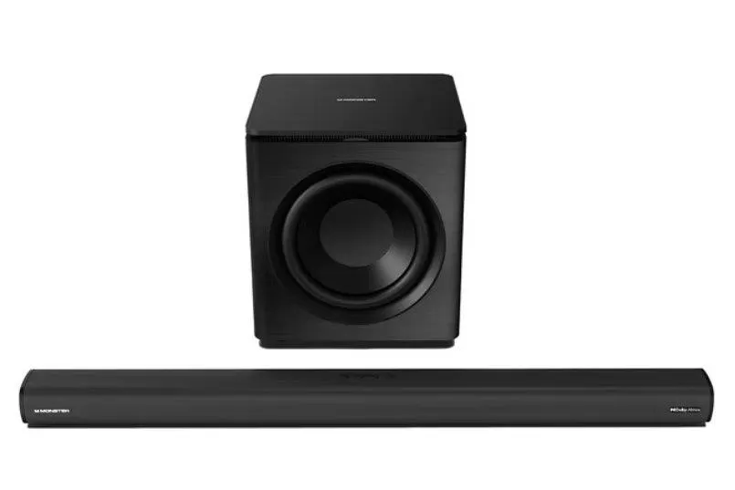 Monster MNSBA44H Atmos Soundbar 12 Subwoofer