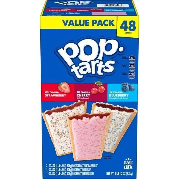 Kelloggs Pop-Tarts Variety Pack 48ct