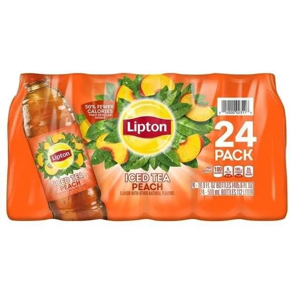 Lipton Peach Iced Tea 24pk