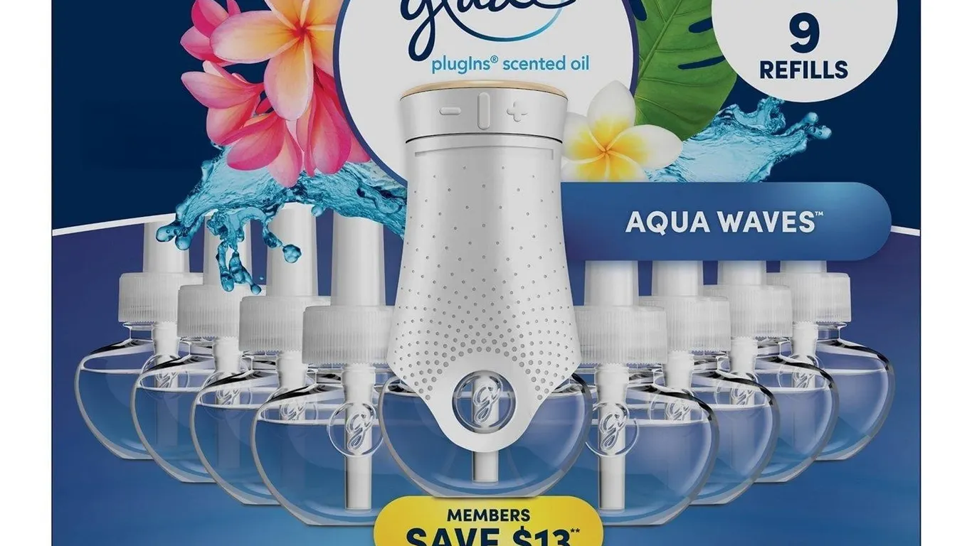 Glade PlugIns Scented Oil Aqua Waves 10pk