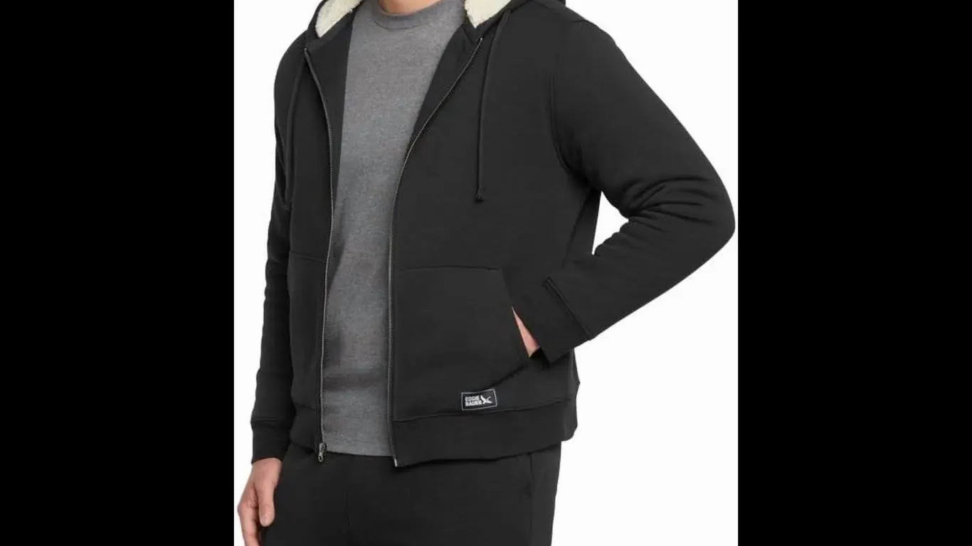 Eddie Bauer Shearling Hoodie Size L