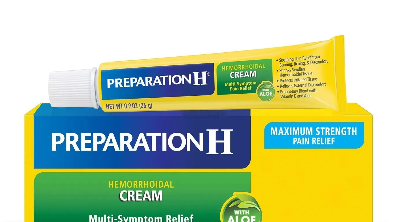Preparation H Hemorrhoid Cream 0.9 Oz