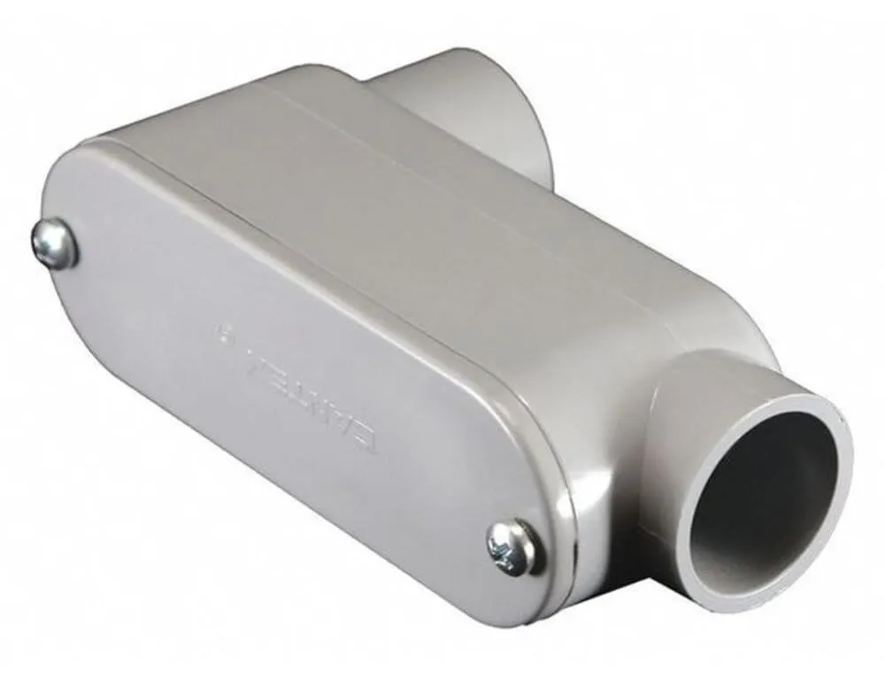 Cantex 5133665 Conduit Outlet Body 1in PVC