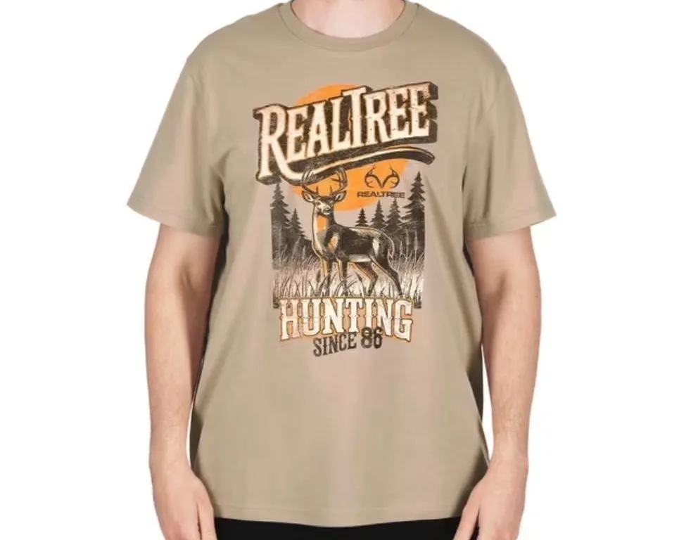 Realtree Mens Graphic T-Shirt 3X-Large