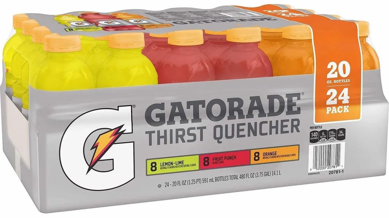 Gatorade Thirst Quencher 12oz 28pk Variety Pack