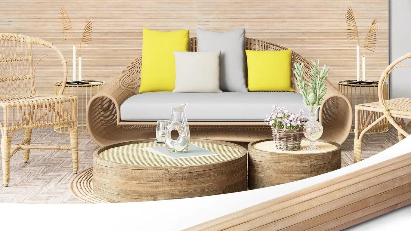 Art3d Bamboo Wall Panel Light Carbonized 48x96in