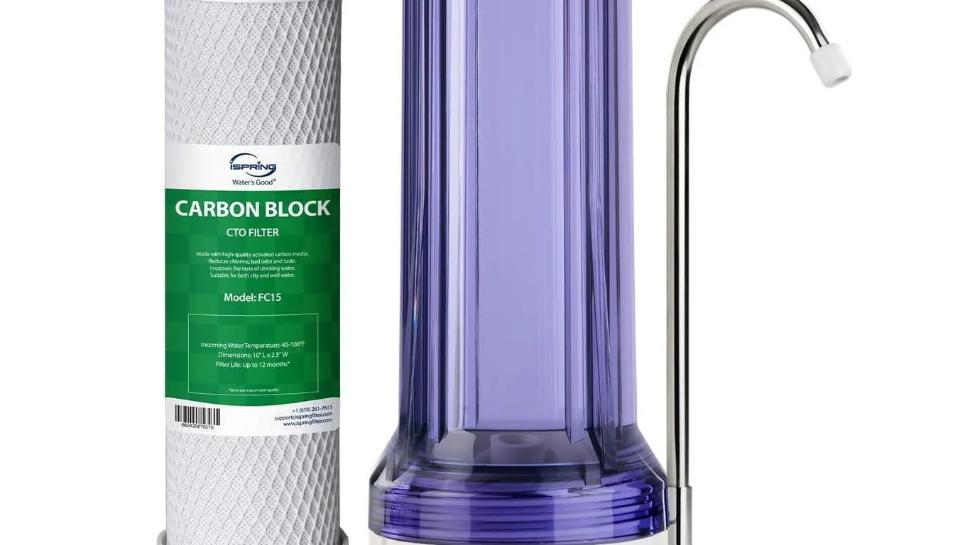 iSpring CKC1C Countertop Water Filter 10000 Gal
