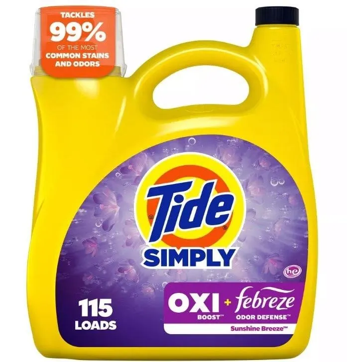 Tide Simply Oxi Boost Laundry Detergent 162 Fl Oz
