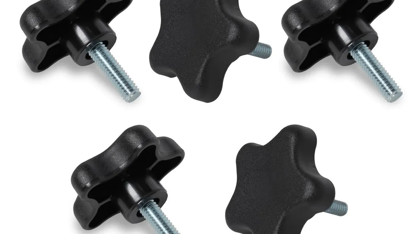Powertec Star Knobs 516-18 1 Stud 5pk QNB3007