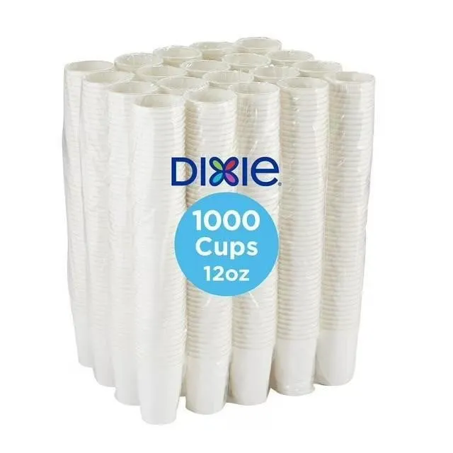 Dixie PerfecTouch Insulated Paper Cups White